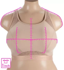 Glamorise No Sweat Mesh Ventilated Wire Free Sports Bra 3 Glamorise No Sweat Mesh Ventilated Wire Free Sports Bra -Her Room Store glamorise glam01 1068 ns7