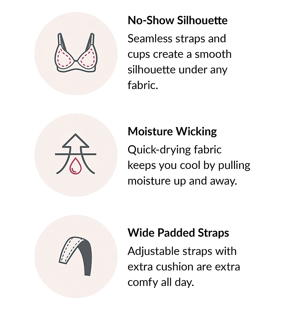 Elegance Comfort Straps Wonderwire Bra Glamorise Elegance Comfort Straps Wonderwire Bra -Her Room Store glamorise glam01 1240 cs5