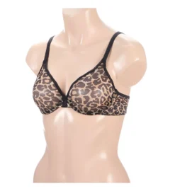 Gossard Glossies Leopard Sheer Bra -Her Room Store gos001 13101 01