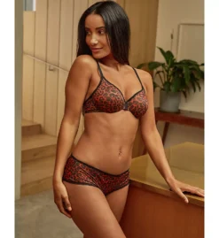 Gossard Glossies Leopard Sheer Bra -Her Room Store gossard gos001 13101 cs5