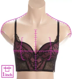 Gossard VIP Indulgence Longline Underwire Plunge Bra -Her Room Store gossard gos001 18701 ns7