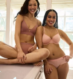 Hanes Authentic Longline Triangle Bralette -Her Room Store hanes hane01 dhy204 cs5