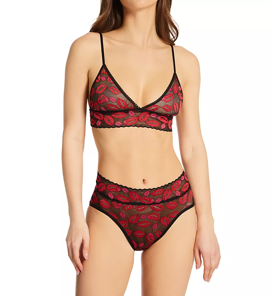 Pattern Adjustable Stretch Lace Bralette HANKY PANKY Pattern Adjustable Stretch Lace Bralette -Her Room Store hanky panky hnk001 113ptn cs1