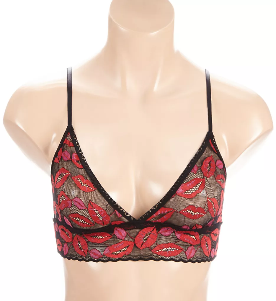 Pattern Adjustable Stretch Lace Bralette HANKY PANKY Pattern Adjustable Stretch Lace Bralette -Her Room Store hanky panky hnk001 113ptn fs