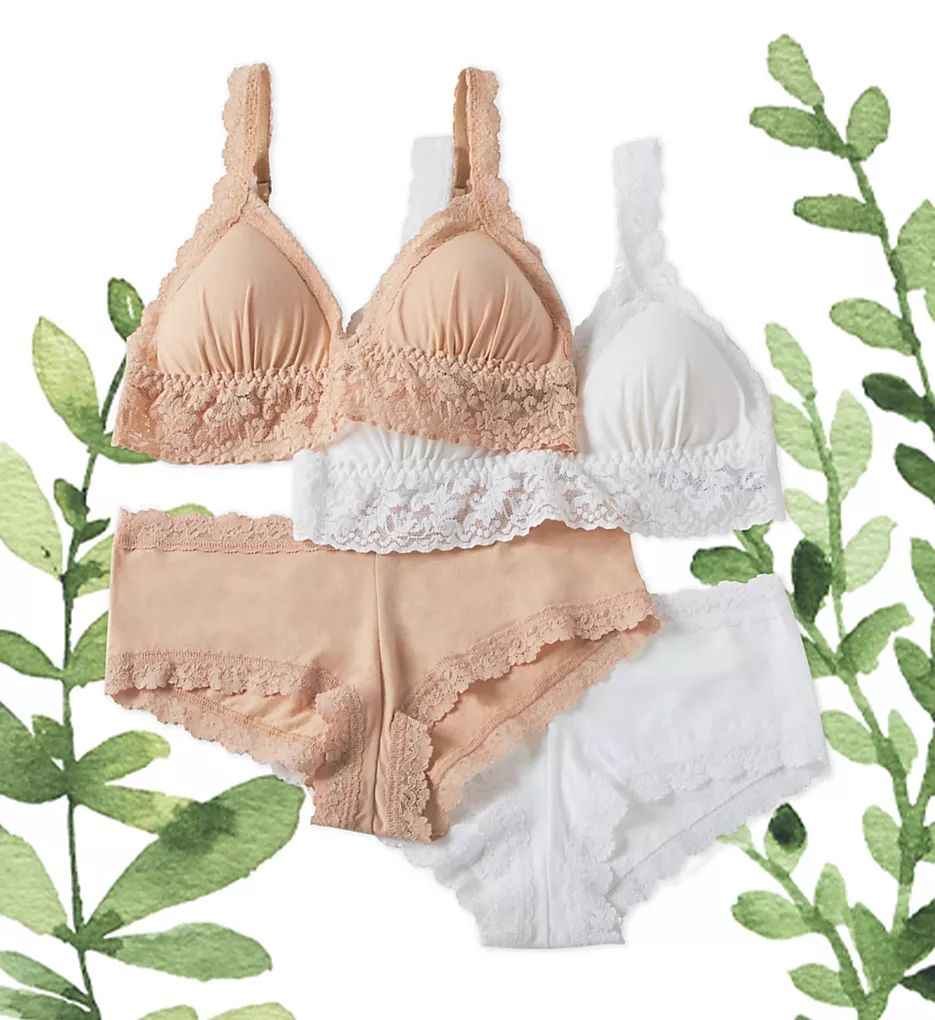 Supima Cotton Padded Bralette HANKY PANKY Supima Cotton Padded Bralette -Her Room Store hanky panky hnk001 897601 cs6