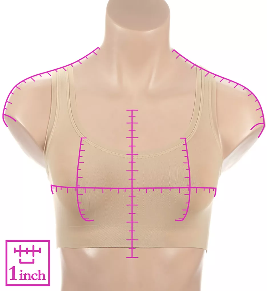 Touch Feeling Crop Cami Top Bra HANRO Touch Feeling Crop Cami Top Bra -Her Room Store hanro han001 1810 ns7