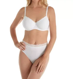 HANRO Cotton Lace Spacer T-Shirt Underwire Bra 5 HANRO Cotton Lace Spacer T-Shirt Underwire Bra -Her Room Store hanro han001 72433 cs2