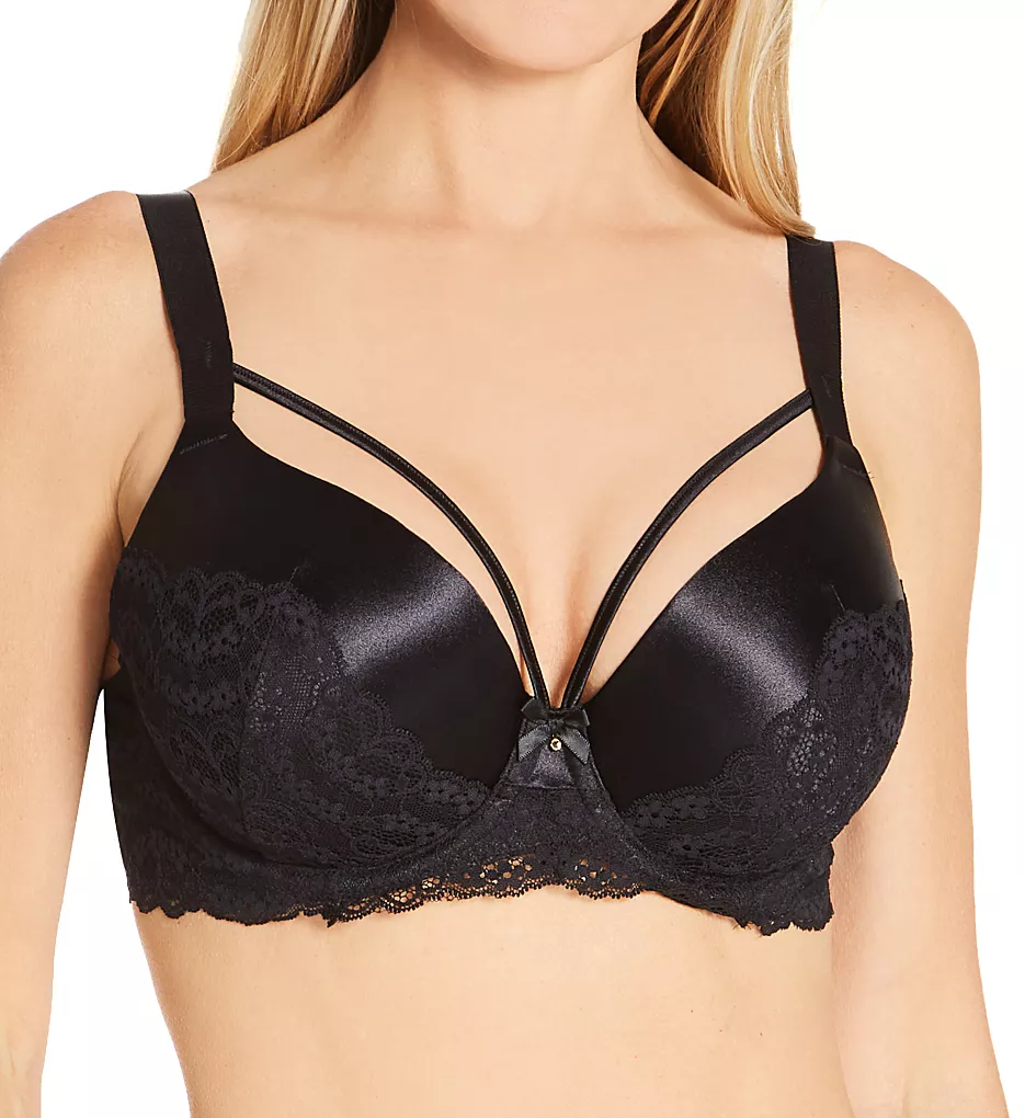 Satin Lace Underwire Bra Satin Lace Underwire Bra -Her Room Store ilusion ilu01 71070009 gs