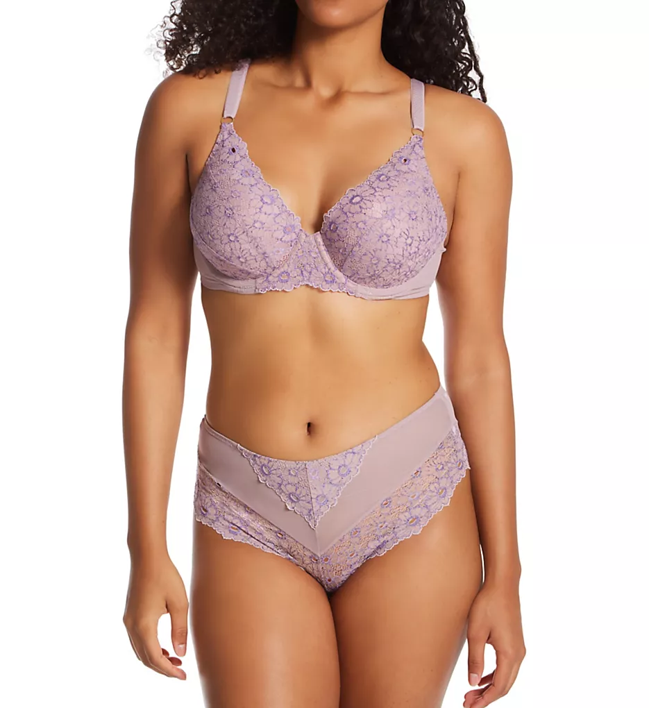 Demi Two Color Lace Push-up Underwire Bra Demi Two Color Lace Push-up Underwire Bra -Her Room Store ilusion ilu01 71070045 cs1