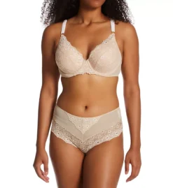 Demi Two Color Lace Push-up Underwire Bra 5 Demi Two Color Lace Push-up Underwire Bra -Her Room Store ilusion ilu01 71070045 cs2