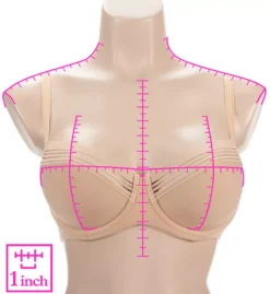 Second Skin Unlined Demi Underwire Bra -Her Room Store le mystere mys001 9321 ns7