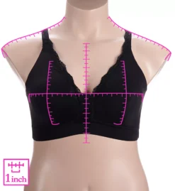 Lucille Wirefree Lace Trim Comfort Bralette 3 Lucille Wirefree Lace Trim Comfort Bralette -Her Room Store leading lady lea001 5072 ns7