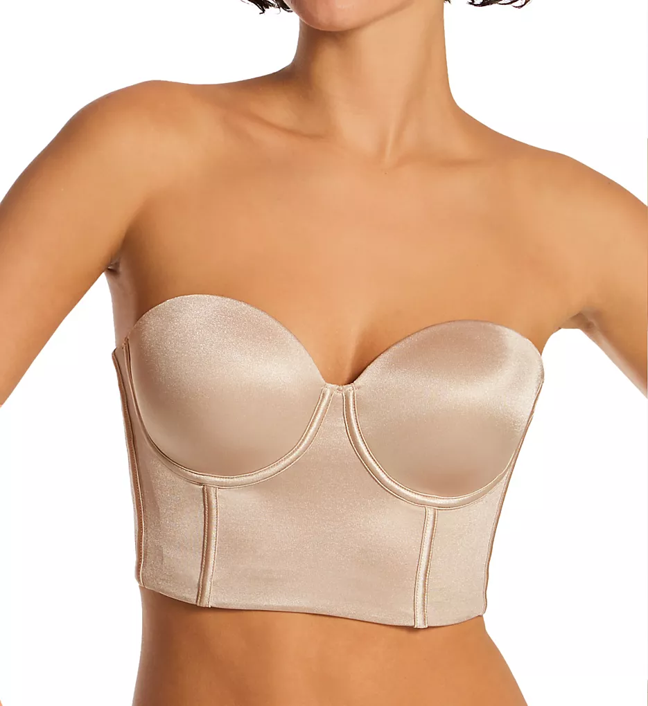 Strapless Contouring Bustier Bra Strapless Contouring Bustier Bra -Her Room Store leonisa leo001 091060 gs