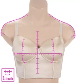 Strapless Contouring Bustier Bra 3 Strapless Contouring Bustier Bra -Her Room Store leonisa leo001 091060 ns7