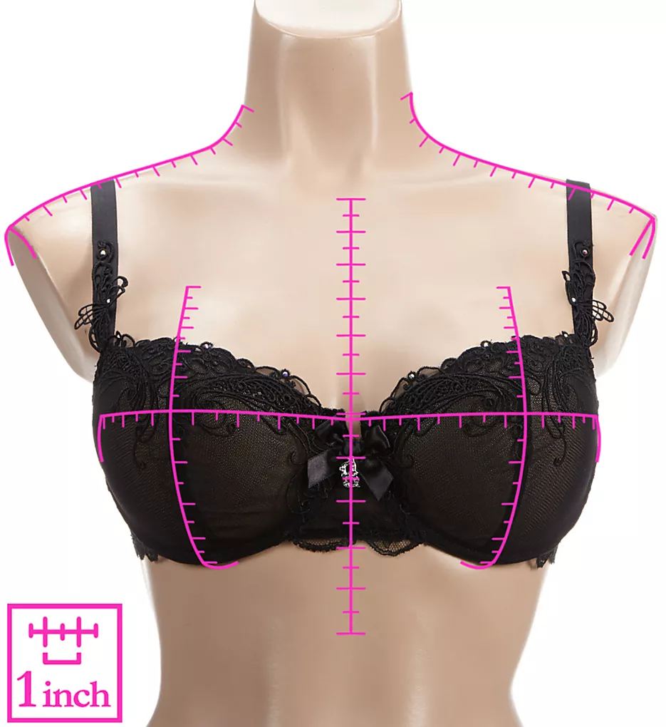 Soir De Venise Vertical Seam Demi Cup Bra Soir De Venise Vertical Seam Demi Cup Bra -Her Room Store lise charmel lich01 aca3403 ns7