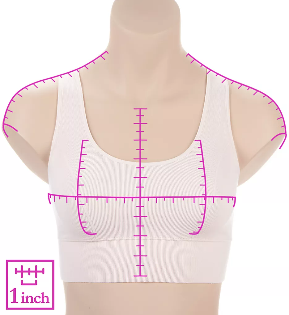 Pure Comfort Feel Good Seamless Crop Tank Bra Maidenform Pure Comfort Feel Good Seamless Crop Tank Bra -Her Room Store maidenform mai001 dm2304 ns7