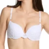Maidenform Love The Lift Push Up & In Satin And Lace Demi Bra