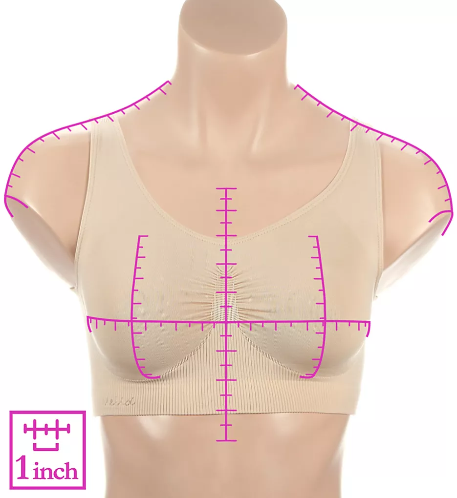 SlimMe Seamless Bralette SlimMe Seamless Bralette -Her Room Store memoi sm001 msm 114 ns7