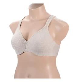 Lace Sheer Leaves Underwire Minimizer Bra -Her Room Store olg001 35519 01