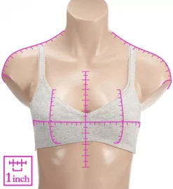 Cabana Cotton Bralette - 2 Pack 3 Cabana Cotton Bralette - 2 Pack -Her Room Store ongossamer ong001 10404p2 ns7