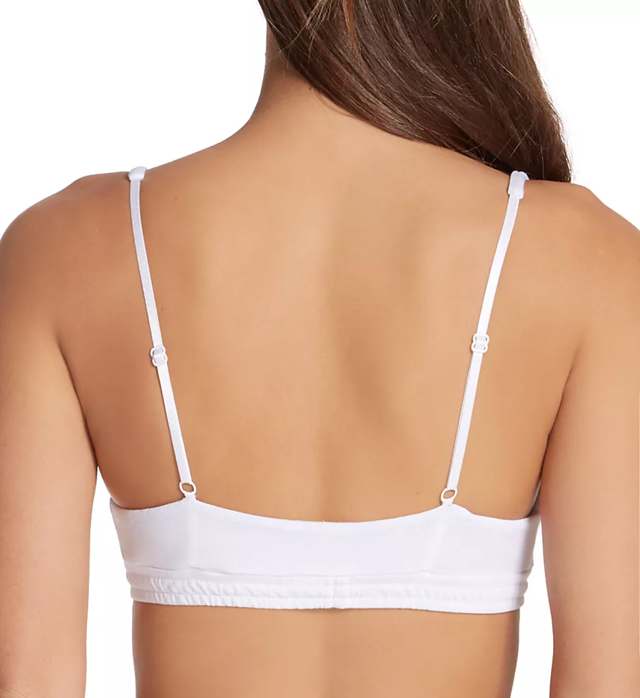 Organic Cotton High Point Bralette Organic Cotton High Point Bralette -Her Room Store only hearts ohrt01 1874 bs