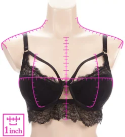 Pour Moi India Padded Demi Underwire Bra -Her Room Store pour moi pmoi01 20311 ns7