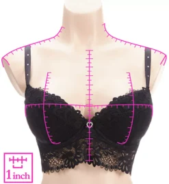 Pour Moi Bling It On Padded Plunge Longline Bra 3 Pour Moi Bling It On Padded Plunge Longline Bra -Her Room Store pour moi pmoi01 20400 ns7