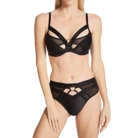 Pour Moi Contradiction Obsessed Padded Half Bra -Her Room Store pour moi pmoi01 23800 cs1