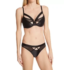 Pour Moi Contradiction Obsessed Padded Half Bra -Her Room Store pour moi pmoi01 23800 cs2