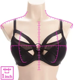 Pour Moi Contradiction Obsessed Padded Half Bra -Her Room Store pour moi pmoi01 23800 ns7