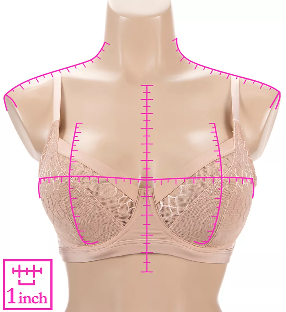 Geo Sculpt Non Padded Underwire Bra Pour Moi Geo Sculpt Non Padded Underwire Bra -Her Room Store pour moi pmoi01 99501 ns7