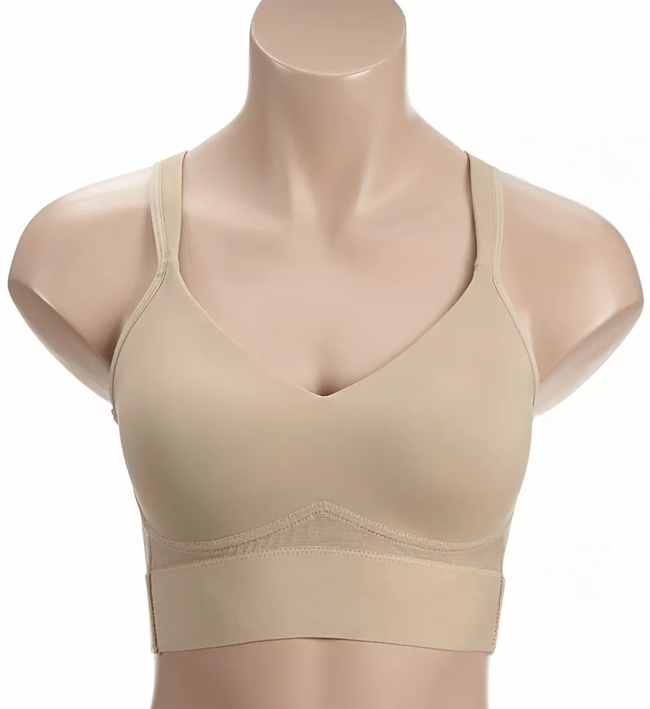 Molded Cup Bra with Mesh Back Detail Molded Cup Bra With Mesh Back Detail -Her Room Store rhonda shear rhon01 0021 fs