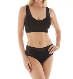 Striped Mesh Leisure Bra 4 Striped Mesh Leisure Bra -Her Room Store rhonda shear rhon01 9404 cs2