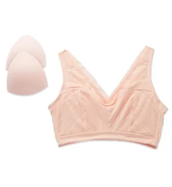 Striped Mesh Leisure Bra 5 Striped Mesh Leisure Bra -Her Room Store rhonda shear rhon01 9404 cs3