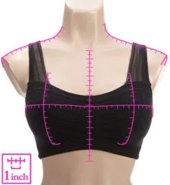 Striped Mesh Leisure Bra 3 Striped Mesh Leisure Bra -Her Room Store rhonda shear rhon01 9404 ns7