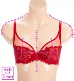 Simone Perele Bloom Plunging Underwire Bra -Her Room Store simone perele smpr01 12y319 ns7