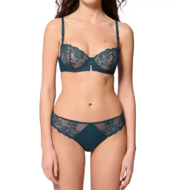 Simone Perele Saga Embroidered Demi Cup Bra -Her Room Store simone perele smpr01 15c330 cs1