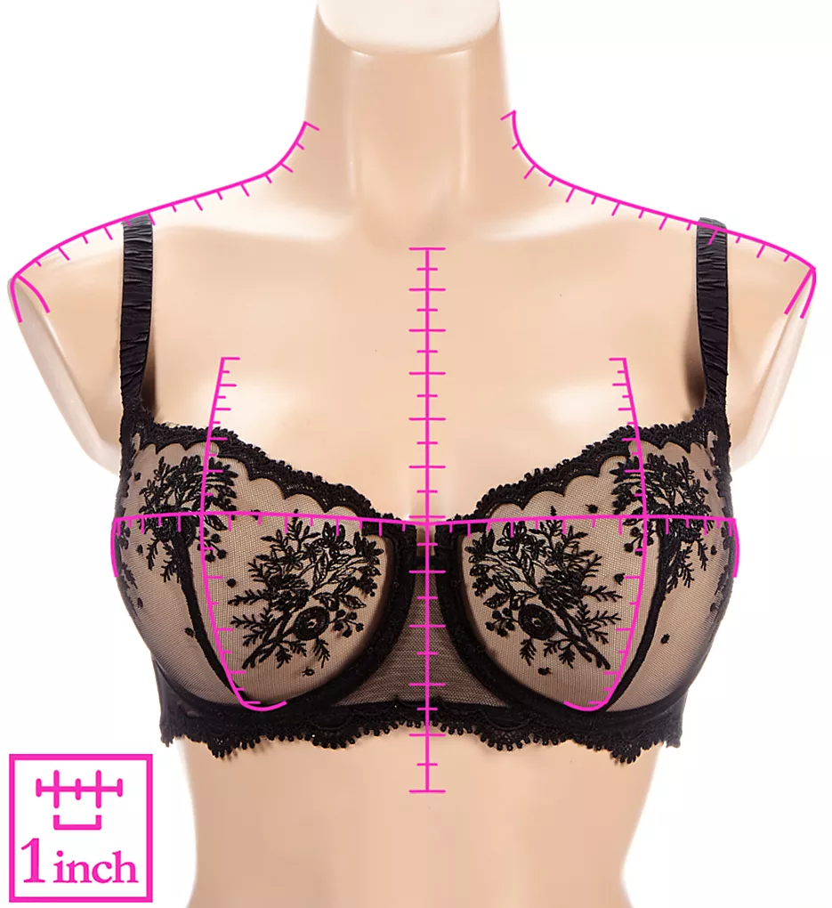 Intrigue Demi Cup Bra Simone Perele Intrigue Demi Cup Bra -Her Room Store simone perele smpr01 1e2330 ns7