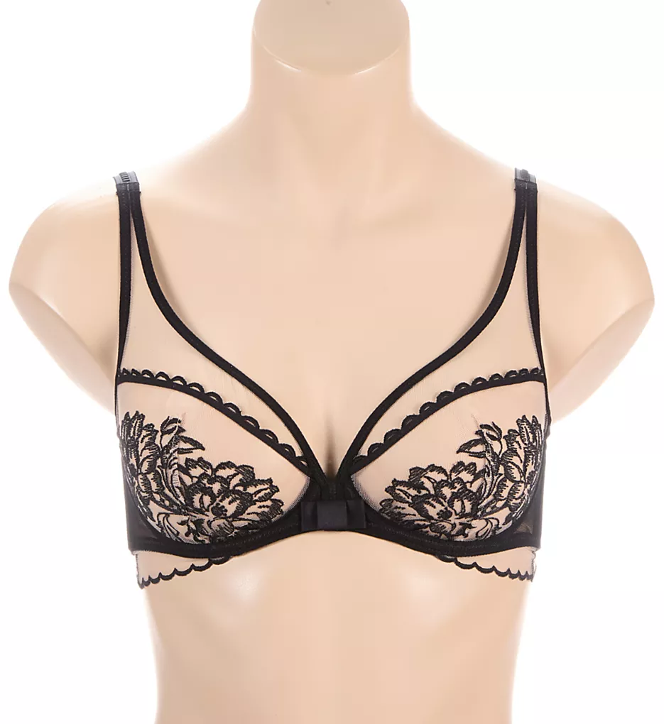Romance Plunging Underwire Bra Simone Perele Romance Plunging Underwire Bra -Her Room Store simone perele smpr01 1g2319 fs