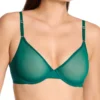 Sheer Mesh Demi Underwire Bra