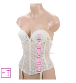 Lace Low Back Bustier With Garters 6 Lace Low Back Bustier With Garters -Her Room Store vab001 7474 01