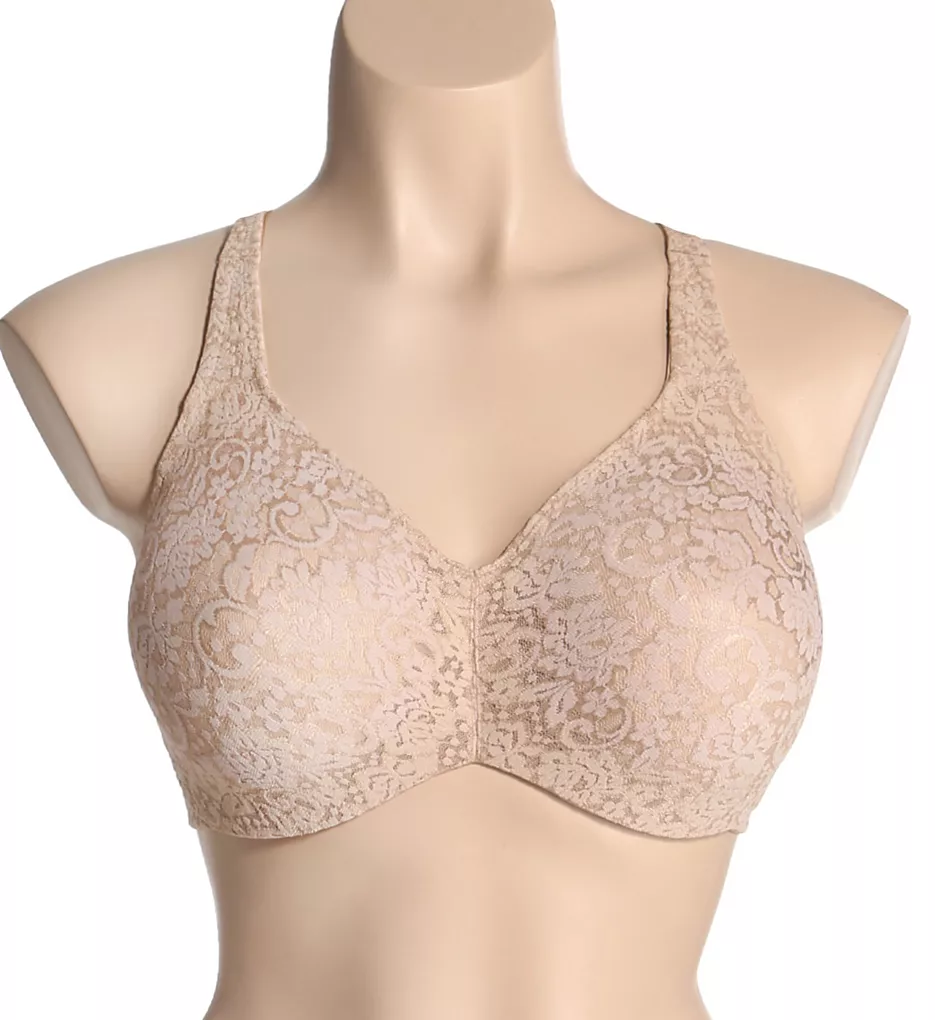 Halo Lace Full Figure Underwire Bra Wacoal Halo Lace Full Figure Underwire Bra -Her Room Store wacoal wac001 65547 fs