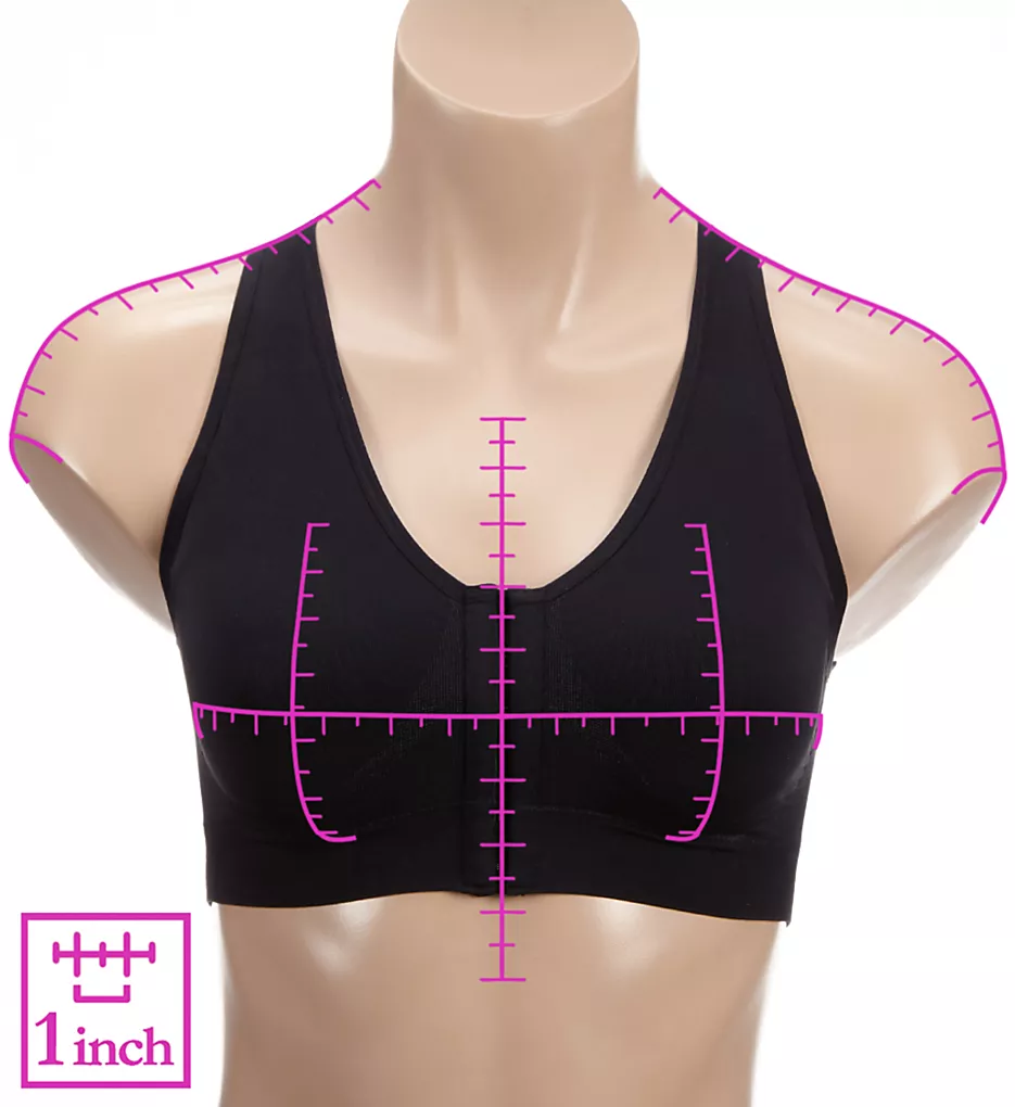 B Smooth Front Close Bralette Wacoal B Smooth Front Close Bralette -Her Room Store wacoal wac001 835475 ns7