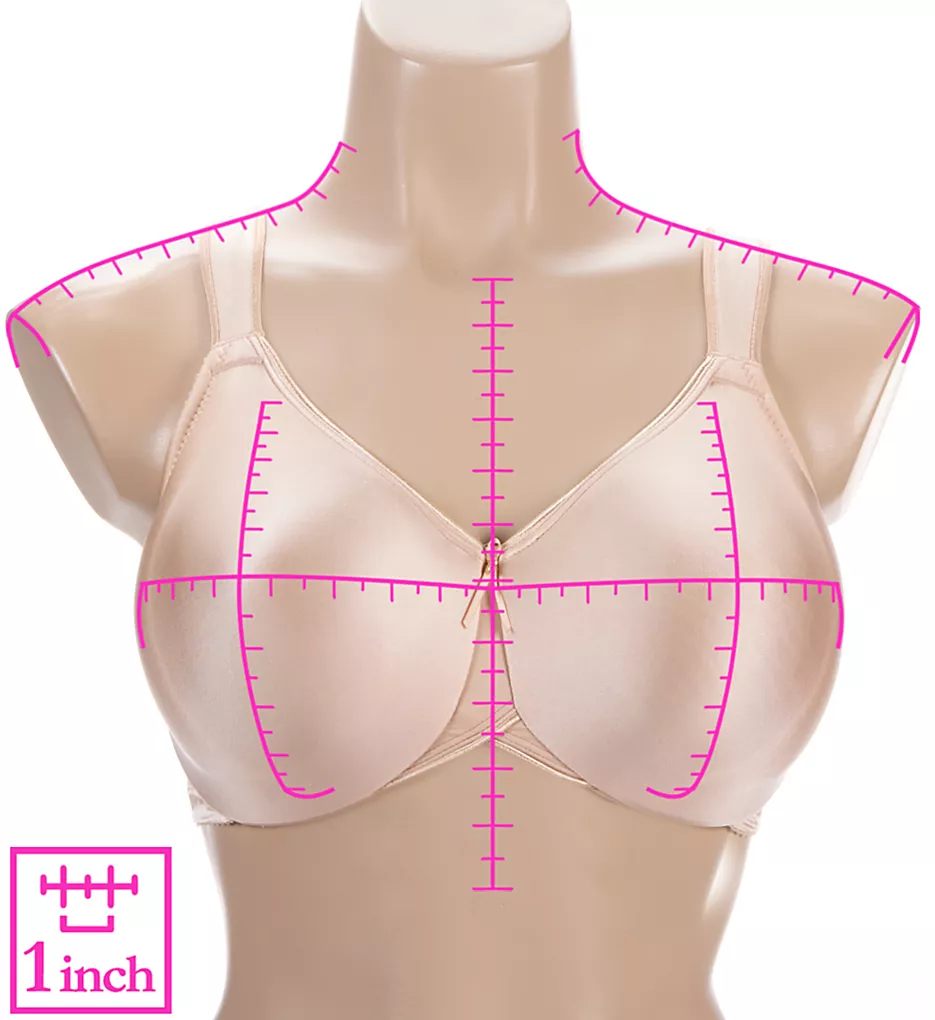 BodySuede Full Figure Seamless Underwire Bra Wacoal BodySuede Full Figure Seamless Underwire Bra -Her Room Store wacoal wac001 85185 ns7