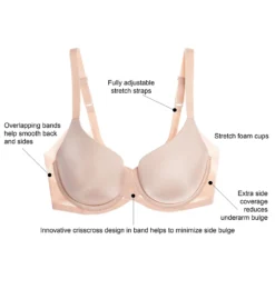 Wacoal Ultimate Side Smoother Seamless T-Shirt Bra 9 Wacoal Ultimate Side Smoother Seamless T-Shirt Bra -Her Room Store wacoal wac001 853281 cs6