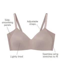 No Side Effects Underarm-Smoothing Wireless Bra -Her Room Store warners warn01 rm3061a cs3